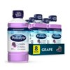 Pedialyte Electrolyte Drink, For Kids & Adults, Grape, 1 Liter, Pack of 8