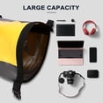 thumbnail image 2 of Waterproof Backpack Heavy Duty Roll-Top Closure Swim Bag with Front-Zipper, 2 of 8