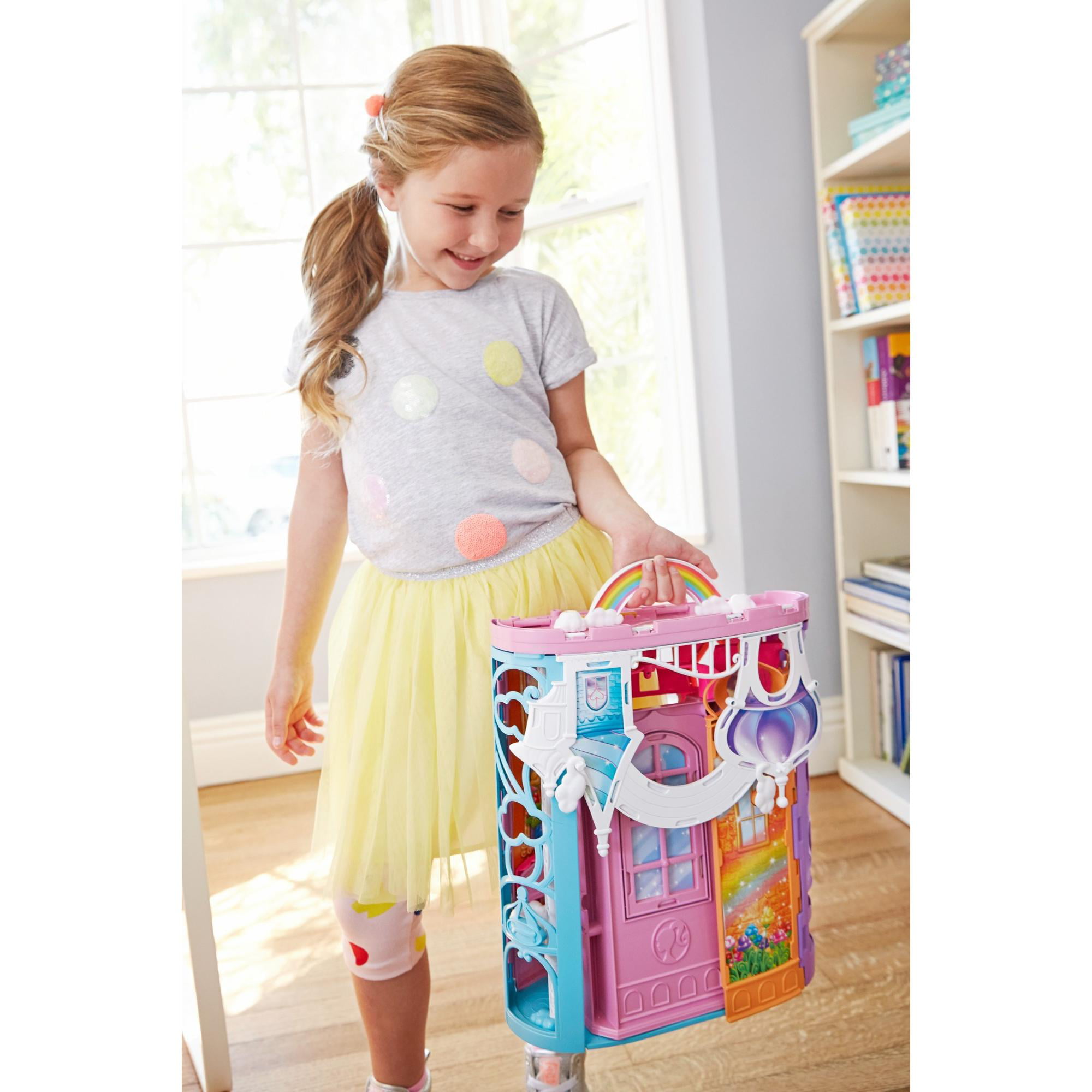 barbie dreamtopia carry case 15pc throne set rrp £47.99 