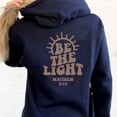 thumbnail image 6 of YLLMHH Be The Light Hoodie Mathew 5:14 Hooded Bible Verse Sweater Jesus Religious Pullover S-3XL, 6 of 6