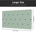 thumbnail image 4 of XMXT Non-Slip Gaming Mouse Pad, Vintage Geometric Prints Mousepad Computer Keyboard Mats Desk Pads Office Decor Accessories, 15.8"x29.5", 4 of 8