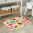 thumbnail image 5 of Kdxio Color Donut,16" x 24", Non-Slip Front Door Mats,Outdoor Welcome Mat Washable, 5 of 9