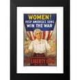thumbnail image 2 of R.H. Porteus 11x14 Black Modern Framed Museum Art Print Titled - Women! Help America's Sons Win the War-Buy U.S. Government Bonds (1917), 2 of 5