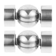 thumbnail image 5 of Raindrops 4 pcs  Stainless Steel Handrail End Covers Staircase Handrail End Caps Stair Handrail Plugs, 5 of 8