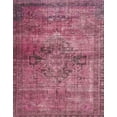thumbnail image 1 of Ahgly Company Machine Washable Indoor Rectangle Abstract Blush Red Pink Area Rugs, 6' x 9', 1 of 7