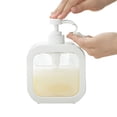 thumbnail image 2 of Organizador Botella recargable de viaje de 500 ml Dispensador de loción de jabón líquido Baño (Blanco) Likrtyny Libre de BPA, 2 of 8