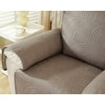 thumbnail image 5 of XUELC Non Slip Recliner Chair Cover- Waterproof Faux Suede Recliner Cover  Recliner Slipcovers with Elastic Straps for Pets and Kids 23.4in Brown, 5 of 14