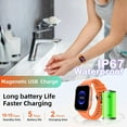 thumbnail image 3 of Reloj Inteligente 2 pulgadas, Pantalla Completa Táctil, Monitor de Salud y Sueño, Resistente al Agua IP67, Llamada BT5.3, Mini Juegos Integrados, Batería de Larga Duración, 100+ Modos Deportivos, 3 of 8