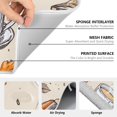 thumbnail image 6 of Yayeee Dish Drying Mat for Kitchen Counter 16" x 18" Microfiber Super Absorbent Coffee Decorative Pad, Fall Coffee, 6 of 9