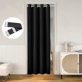 thumbnail image 2 of Joqmia Blackout Curtains for Doorways and Closets, Thermal Insulated Temporary Room Dividers (1 Panel）, 2 of 7