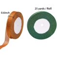 thumbnail image 3 of 10 Rolls 3/5 Inch Width Metallic Glitter Ribbon for Holiday Wedding Party Decoration Gift Wrapping, 3 of 7