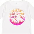 thumbnail image 4 of Inktastic Glacier National Park Montana Pink Mountains Boys or Girls Long Sleeve Toddler T-Shirt, 4 of 5