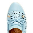thumbnail image 4 of Victoria K Laser Cut Detail With Bow Tie And Gold Tipping Slip Ons (Women), 4 of 6