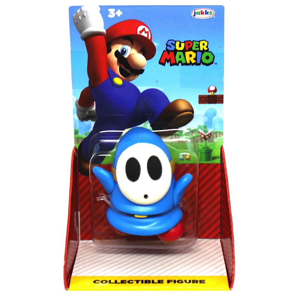 Nintendo 2.5" Limited Articulation Light Blue Shy Guy