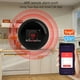 thumbnail image 3 of Sensor de Gas Natural Wifi Tuya, Alarma Inteligente, Detector de Fugas de Gas, Seguridad Incendios, Pantalla LCD Digital de Temperatura., 3 of 6