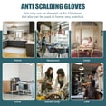 thumbnail image 2 of 1 Set Heat Resistant Mitt and Mat Set Practical Oven Glove and Pad for Kitchen, 2 of 8