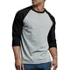 thumbnail image 4 of TOP PRO Camiseta de béisbol casual de manga 34 para hombre (3XL BlackLight gris - 1), 4 of 4