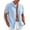 Clb, variant on Mens Short Sleeve Button Down Shirts Linen Beach Shirt Holiday Resort Wear