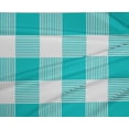thumbnail image 4 of oneOone Polyester Lycra Turquoise Blue Fabric Gingham Check Sewing Craft Projects Fabric Prints By Yard 56 Inches Wide, 4 of 4
