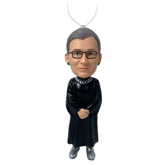 Ruth Bader Ginsburg Ornament Bobblehead Ornament
