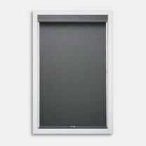 Regal Living Cordless Blackout Polyester Roller Shades, Gray - 36" W x 72" L