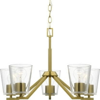 Progress Lighting - Vertex - 5 Light Chandelier In Contemporary Style-15.25