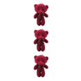 thumbnail image 4 of Jumpingount Animales de peluche PP Material de algodón Encantador llavero portátil Exquisito llavero para Teléfono Llave Cross-bag Vino Type1 NO1, 4 of 6