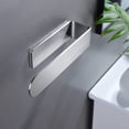 thumbnail image 1 of Toallero de acero inoxidable de pared con 2 barras giratorias, 1 of 6