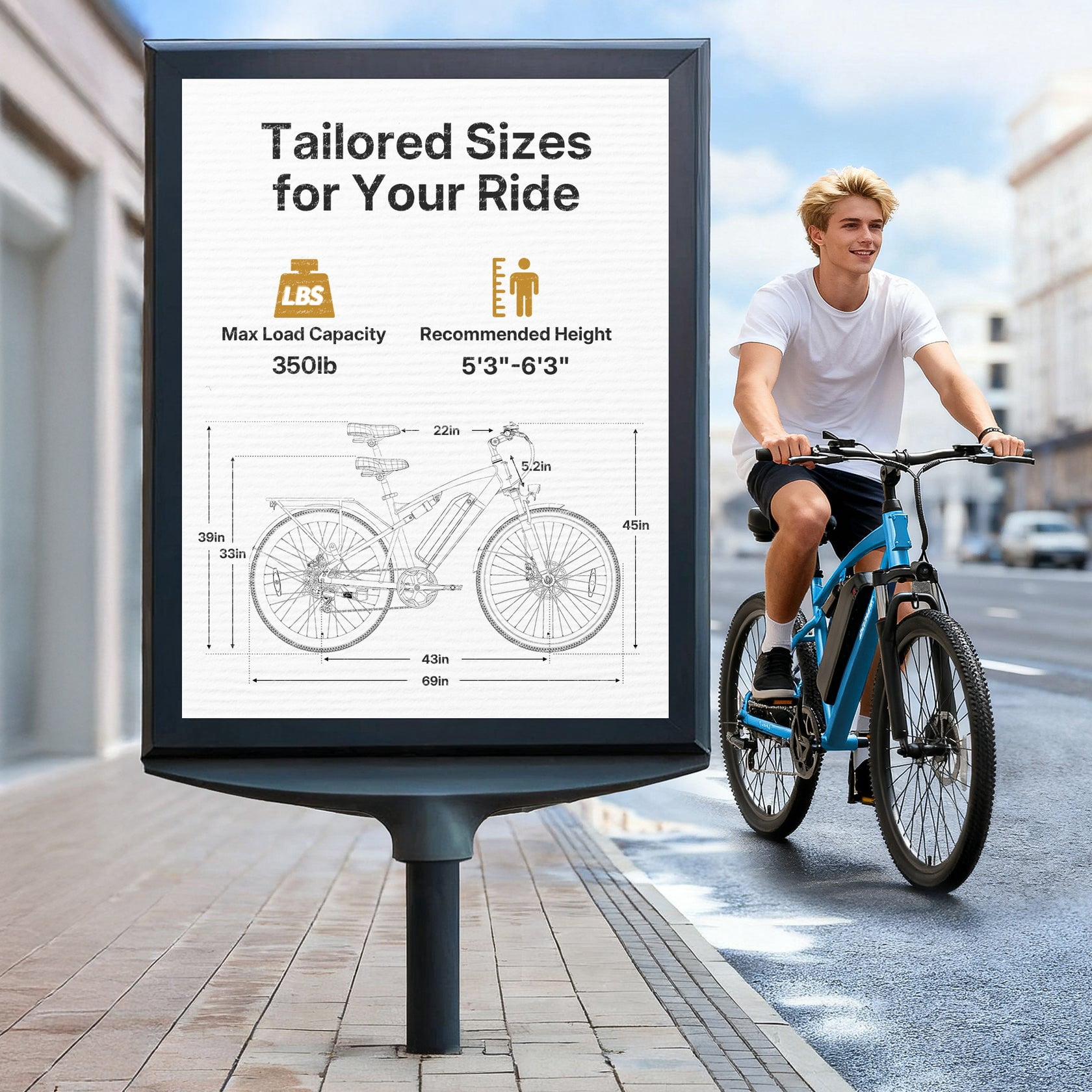 Qronge 26" Electric Bikes for Adults 28 mph 1000W Peak Full Suspension E-Mountain Bikes 70Miles Max Range, 36V 13.5AH Battery, 7 Speed, UL2849 by SGS