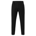 thumbnail image 4 of Men's Casual Pants Mens Spring And Autumn Casual Pants Sports Elastic Waist Korean Version Of The Trend Black Long Black S, 4 of 5