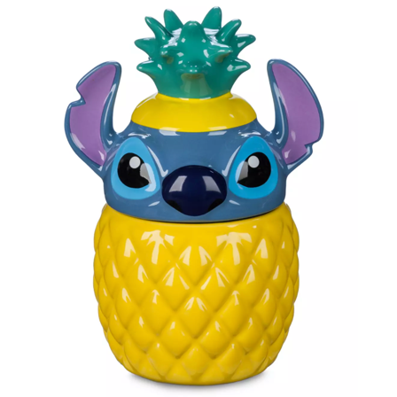 Disney Parks Stitch Ceramic Candle Holder with Candle Lilo & Stitch New With Tag