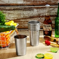 Xecvkr Drinking Mug 350ml Stackable Unbreakable Cup Stainless Steel Set for Camping Indoor Outdoor Coffee Beer Tea Juice Easy Clean with Lid 2 Pack