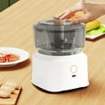 thumbnail image 4 of RKZDSR Wireless Electric Garlic Chopper - Portable Mini Food Processor with USB Charging - 350ML Vegetable Masher and Garlic Mincer for Onions, Meat, and Spices, 4 of 8