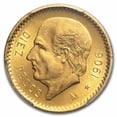 thumbnail image 2 of 1906-M Mexico Gold 10 Pesos MS-62 PCGS, 2 of 3