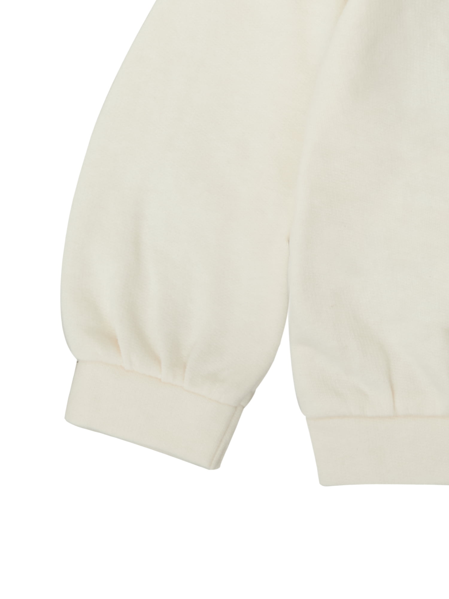 Wonderluxe Baby Girls' Long Sleeve Sweatshirt and Pant, 3-Piece Set, Sizes 0-3M-24M