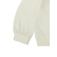 thumbnail image 6 of Wonderluxe Baby Girls' Long Sleeve Sweatshirt and Pant, 3-Piece Set, Sizes 0-3M-24M, 6 of 13