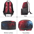 thumbnail image 6 of Aplkyhs Funny Basketball School Backpack for Girls Boys Ergonomic Padded Adjustable Straps Water Resistant Large Capacity Backpack for Students 6-18 Elementary Middle High School Daily Use, 6 of 7