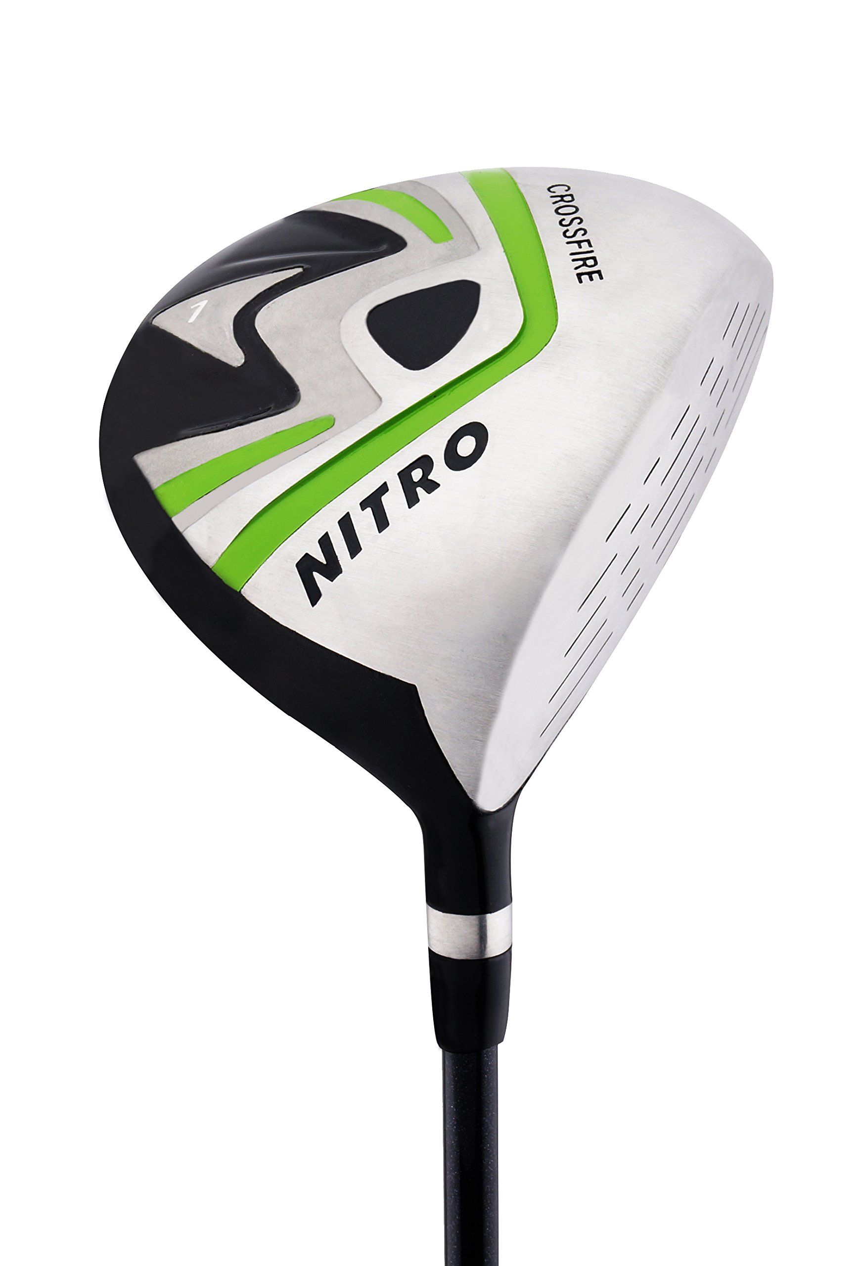 NITRO CROSSFIRE JUNIOR クラブセット Nitro Golf Crossfire Junior Golf Set 8 Piece, Ages 9-12