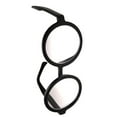 thumbnail image 2 of Grinder Punch UV Protection Adult Vintage Round Sunglasses, Black, 2 of 4