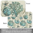 thumbnail image 2 of CounterArt "Beach Shells" 4-Pack Reversible Tabletop Placemats, 2 of 7