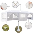 thumbnail image 4 of UBesGoo Party Wedding Tent Outdoor Camping Gazebo Canopy with 8 Sidewalls Canopy (10' x 30'), 4 of 8