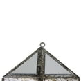 thumbnail image 3 of Northlight 10.5" Geometric Drop Christmas Ornament - Gray, 3 of 4