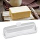 thumbnail image 3 of Caja De Mantequilla De Plástico Caja De Almacenamiento De Queso Compacta De Gran Capacidad Con Cuchillo De Tapa Para Refrigeradores De Cocina Para El Hogar, 3 of 7