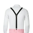 thumbnail image 6 of ETHAN 4 Piece Mens Suit Set for Wedding Groomsmen Dresses Polyester Pink Handsome Suit XS, 6 of 7
