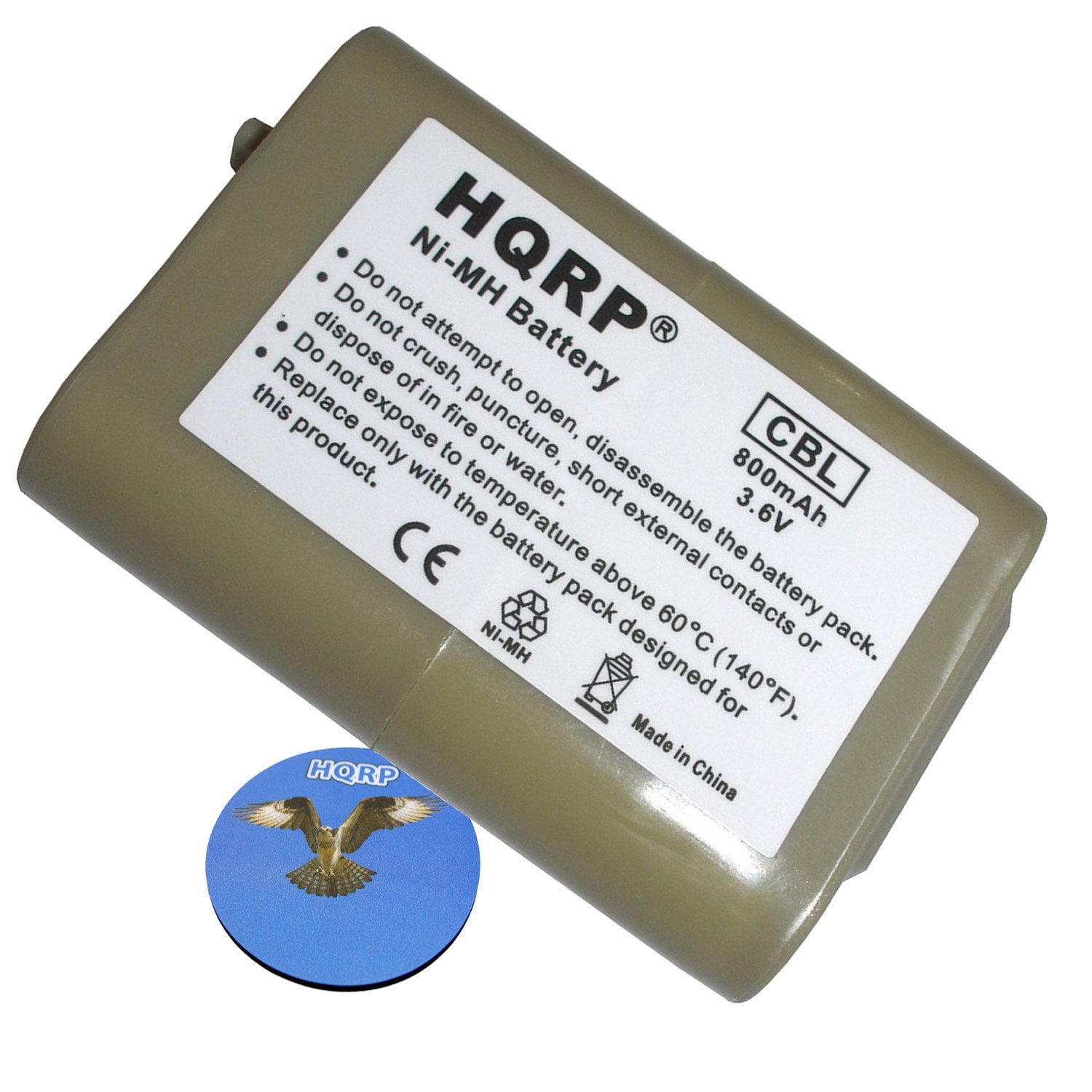 Hqrp Phone Battery For Panasonic Kx Td7685 Kx Td7694 Kx Td7695 Kx Td7896 Kx Tg2352 Kx Tca158 Kx Tca158es Cordless Telephone Plus Coaster Walmart Canada