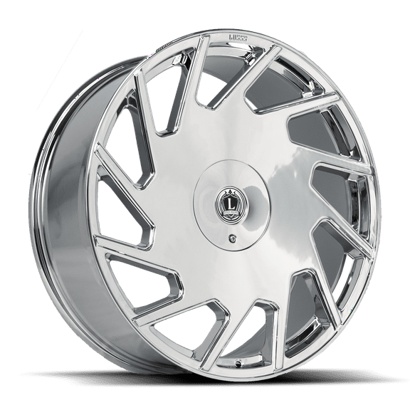 LUXXX ALLOYS 25 24X9.5 6X135/6X139.7 33ET 73.1CB Chrome Wheel