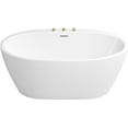 thumbnail image 5 of Proflo Pffsoi5931 Cornwall 59" Free Standing Acrylic Soaking Tub - White, 5 of 6