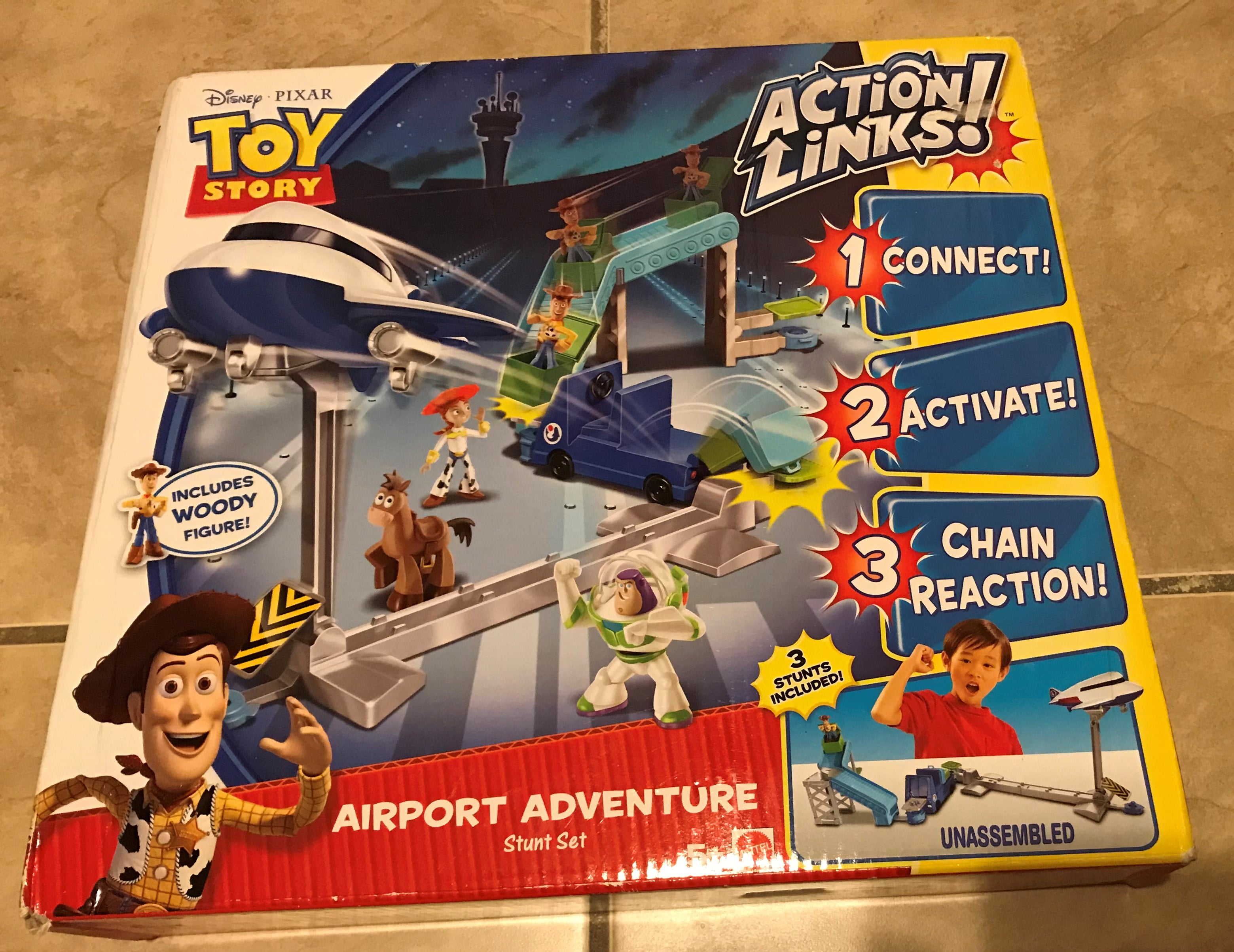 Toy Story Action Links Airport Adventure New Factory Sealed