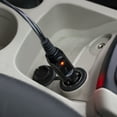 thumbnail image 6 of Stalwart Electric Car Blanket Heated 12V Polar Fleece Travel Throw for Truck and RV, Black and White, 6 of 6