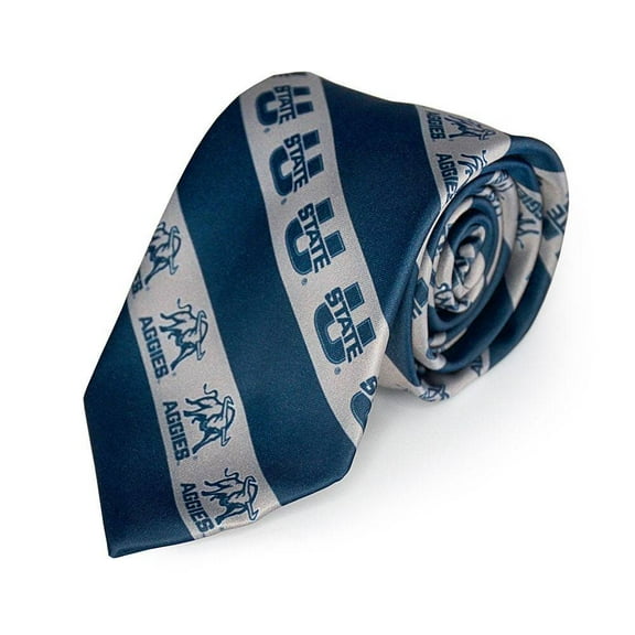 Utah State University Aggies Striped Men's Necktie